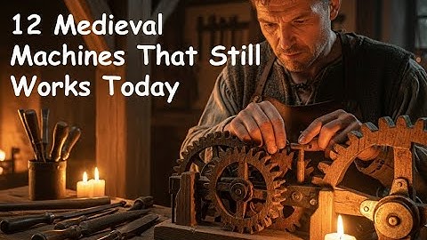 12 Medieval Machines So Clever We Still Use the Idea Today