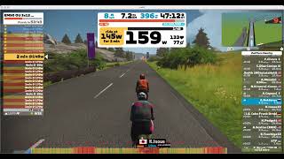 Тренировка в ZWIFT. 26 января 2023 г.  Блоки. ПАНО и VO2MAX