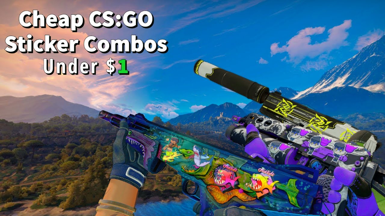 1 CSGO Sticker Combos 2022 (very cheap) YouTube