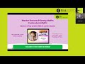 Master the Primary Maths Curriculum Webinar 2 | 2024