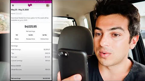 This Lyft Driver Earns $4,000 a Week! Real Earnings & Screenshots!