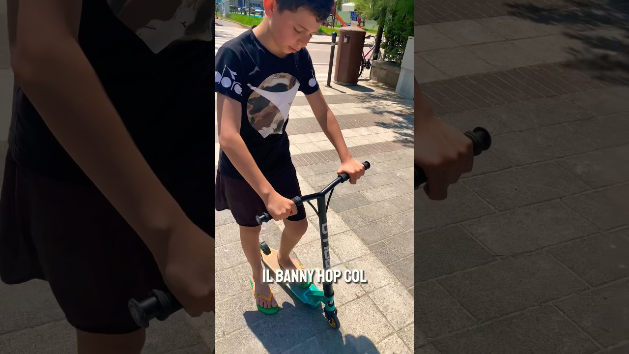 Come fare Bunny hop con il monopattino