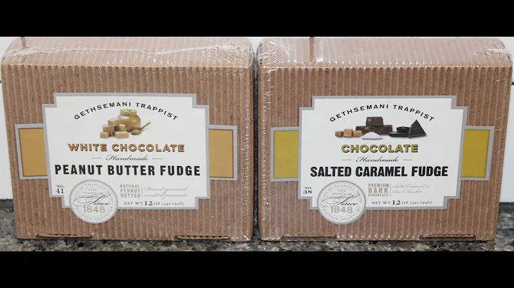 Gethsemani Trappist Handmade Fudge: Peanut Butter & Salted Caramel Review