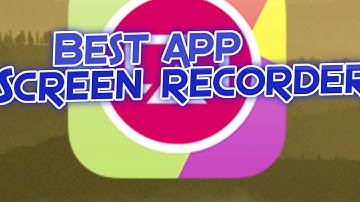 SCREEN RECORDER best  (NO JAIL BREAK) FOR IOS 9.2 AND 9.2.1(Ipad, iphone all ios devices)