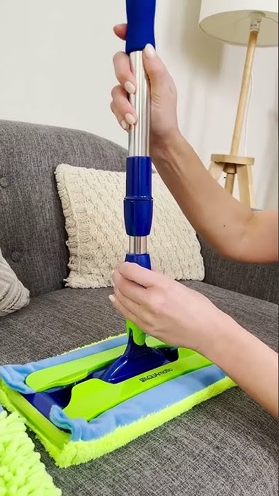 Универсальная швабра AquaMatic mop с двумя насадками - YouTube