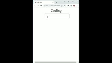 CSS, input type text #html #html5 #webdeveloper #shorts #youtubeshorts  #mybloopers