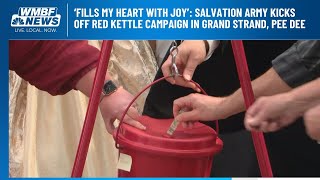 Salvation Army kicks off Red Kettle campaign