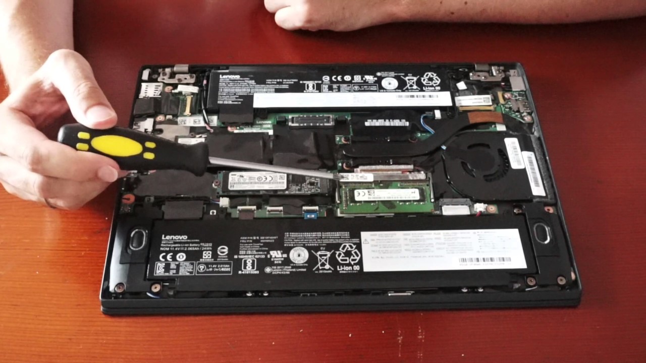 energi forkæle lotteri Disassemble and look inside Lenovo ThinkPad T470s - YouTube