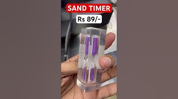 SAND TIMER in Mr.DIY (HOURGLASS) #sand #timer #mrdiy #hourglass #shorts #viral #trending