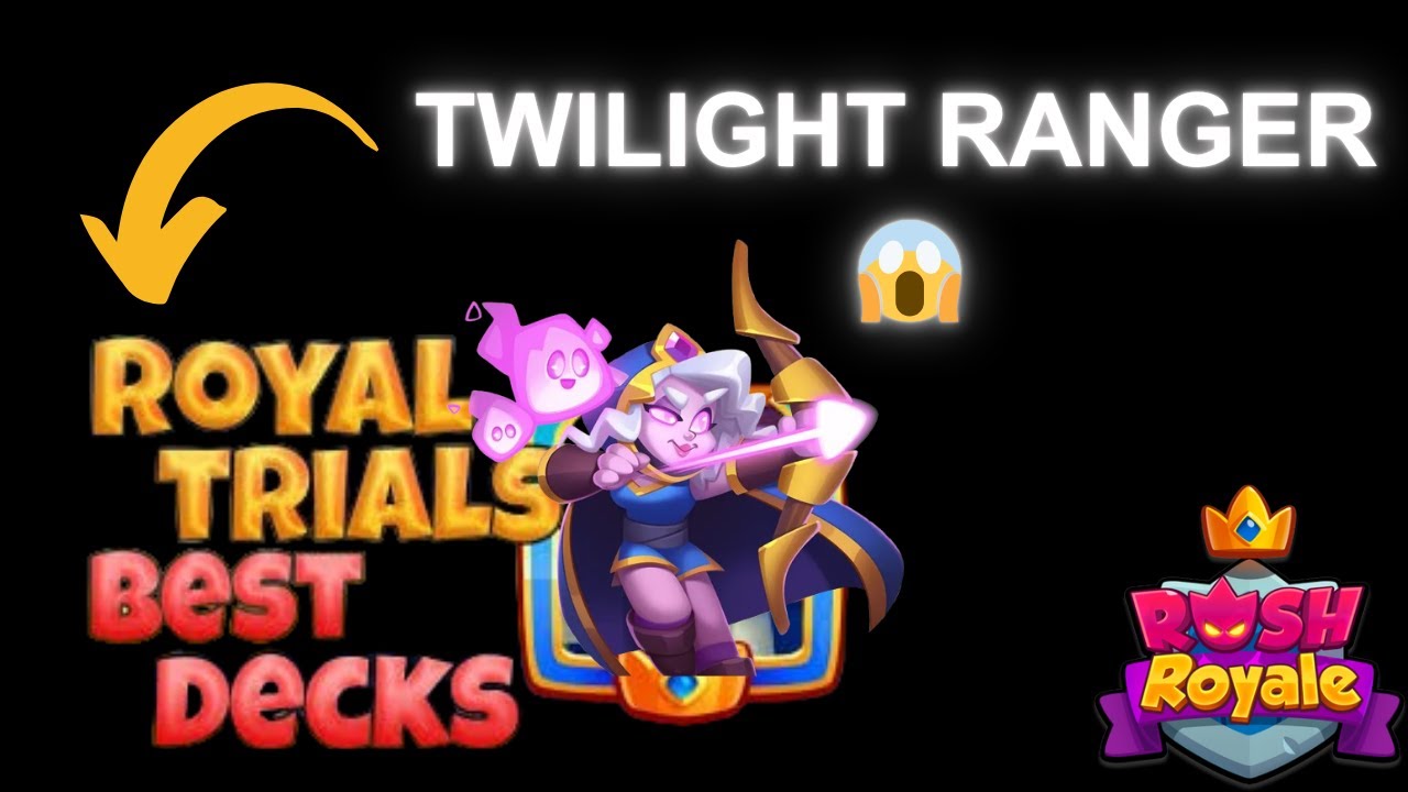 Twilight Ranger DOMINATES Royal Trials! - Gameplay l Rush Royale