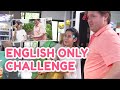 ENGLISH ONLY CHALLENGE (20 PESOS KADA TAGALOG!) | PokLee Cooking