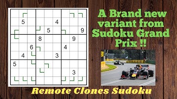 How to solve a Remote Clones Sudoku ?