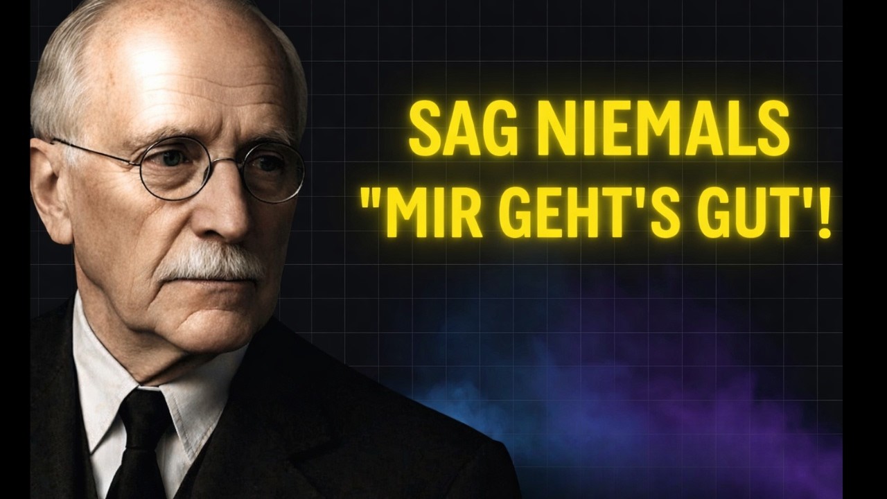 Wenn sie dich fragen: „Wie geht es dir?“ – SAG ES IHNEN NICHT! Du verlierst deine Macht. | Carl Jung