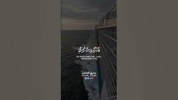 القارئ سعيد الخطيب - ﴿فَٱذۡكُرُونِیۤ أَذۡكُرۡكُمۡ وَٱشۡكُرُوا۟ لِی وَلَا تَكۡفُرُونِ﴾ [البقرة ١٥٢]