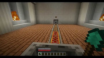 Minecraft Return Mine Cart System