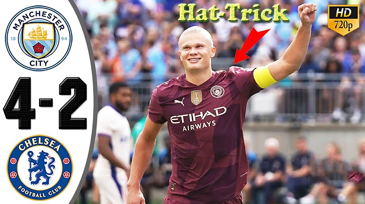 Manchester City vs Chelsea 4-2 Highlights & All Goals 🔥 Erling Haaland Hat-Trick