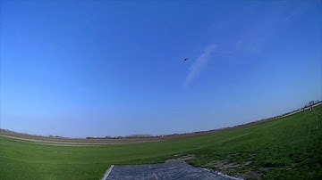 Maiden & crash landing of the FMS F 18 V2