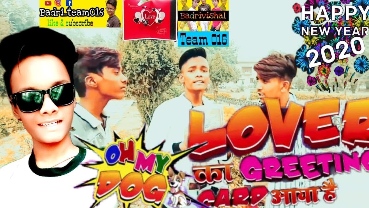newvideolover ka greeting card aaya haiby badrivishal