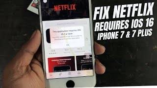 How to Download Netflix on iPhone 7 & 7 Plus iOS 15.8 screenshot 4