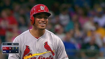 STL@MIL: Wong plates Peralta with double to center