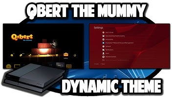 [PS4 THEMES] Qbert Rebooted The Mummy PS4 Dynamic Theme Video in 60FPS