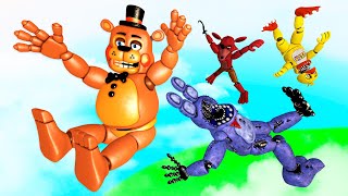 FNAF 2 Animatronics: Ragdoll Jumps & Falls - [GMOD] - Episode 114