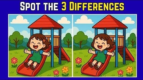 . Can You Beat This Impossible Spot the Difference IQ Test? 🧠