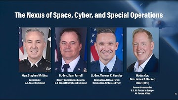 The Nexus of Space, Cyber, and Special Operations | 2025 Air, Space & Cyber Conference