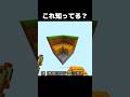 これ知ってる? #shorts #マインクラフト #マイクラ