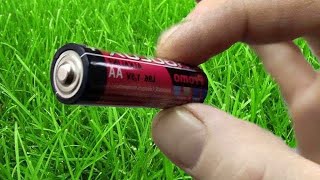 Amazing idea from a homemaker. Don't throw away your old battery!!!