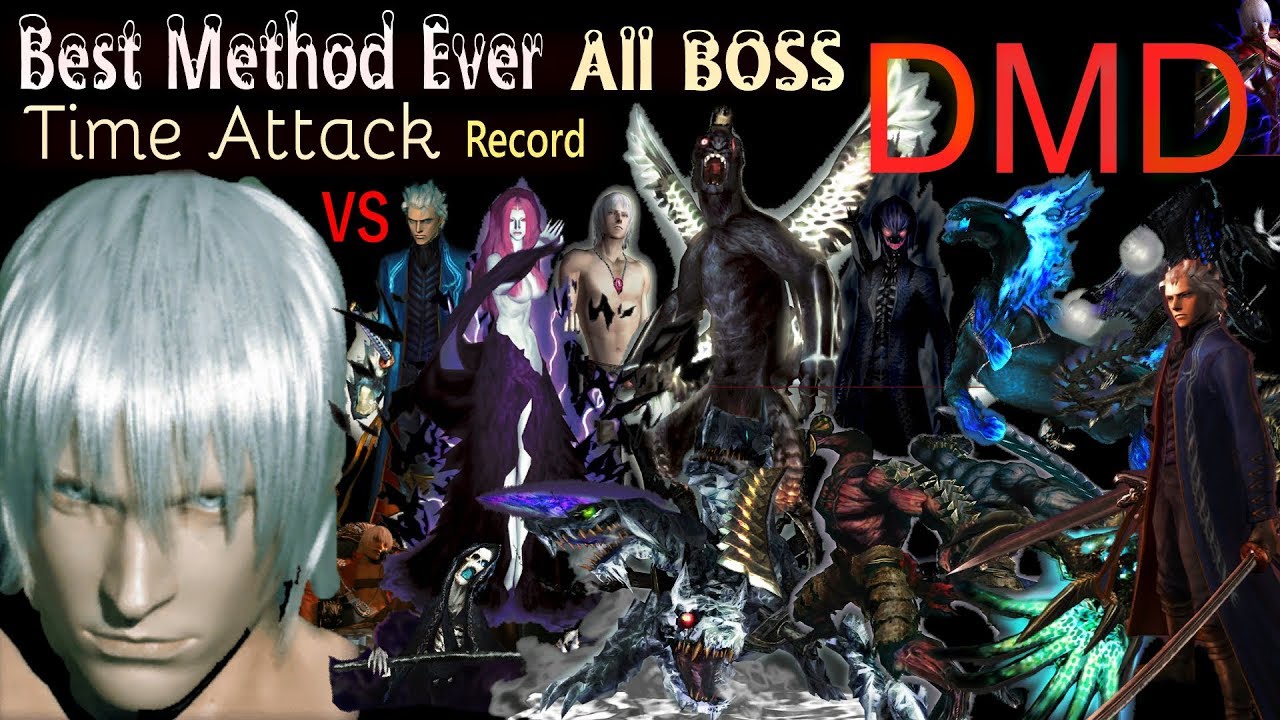 Devil May Cry 3: Special Edition - Blob Arkham Boss Fight (Dante Must Die  No Items) 