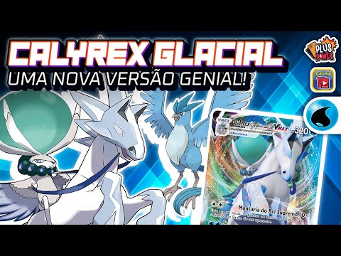 Batalha de Liga Pokemon - Calyrex Espectral vs Glacial VMAX