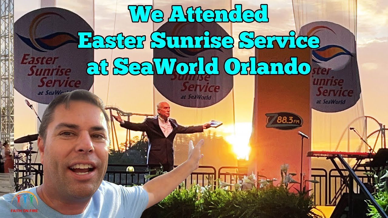 SeaWorld Easter Sunrise Service 2022 Hope Darst & Z88.3 YouTube