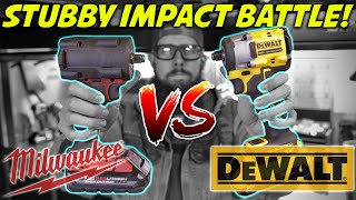 All New Dewalt DCF921Atomic Impact! 450Ft.Lbs From A Stubby Impact?! Let's Run It And See!