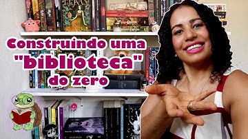 Construí uma biblioteca de baixa renda do zero/Primeiro vídeo do canal