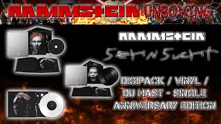 Unboxing - RAMMSTEIN - SEHNSUCHT - Anniversary Edition  - CD + VINYL