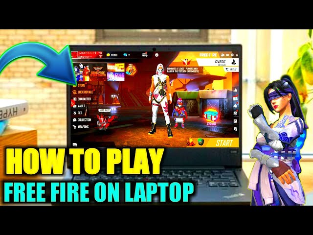 How to play free fire in laptop