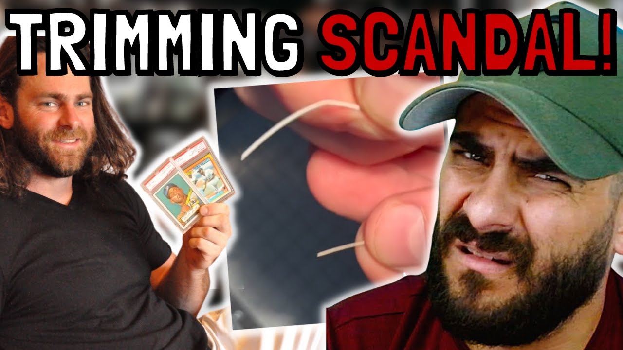 Sports Card Trimmer Caught on Video?! 🚨 YouTube