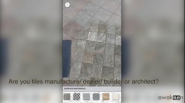Augmented Reality Tiles Demo for Tiles Manufacturer | Tiles Dealer| Builder | Architect