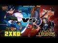 2XKO (Closed Beta) | Yasuo &amp; Ahri vs Darius &amp; Braum | Intense Duel | 4K 60FPS