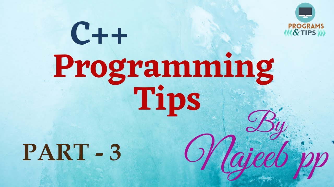 Writing Simple C++ Programs Part 3 (Loops) - YouTube