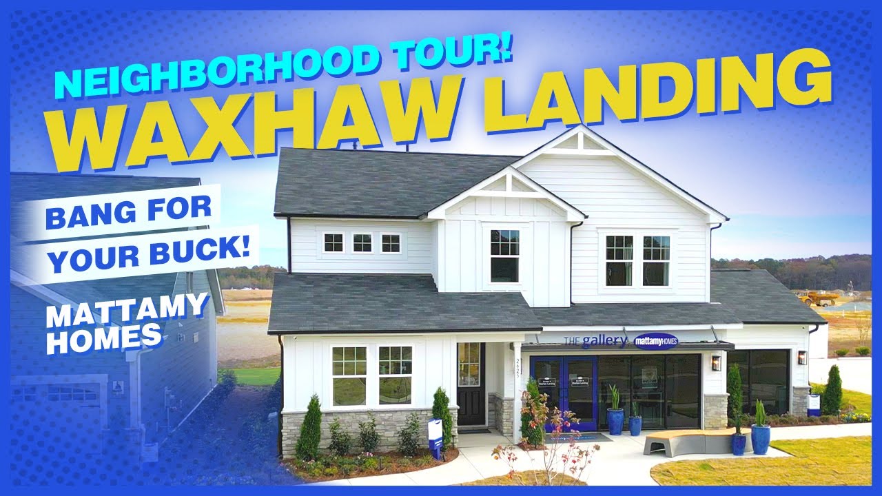Waxhaw Landing by Mattamy Homes in Monroe New Construction More