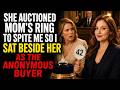 My Sister Auctioned Mom's Ring to Spite Me — The Anonymous Buyer Was Seated Beside Her