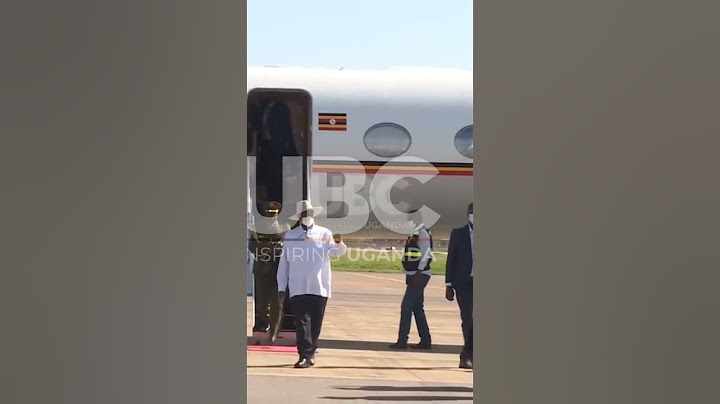MUSEVENI FLOWN BACK FROM A 3 DAY VISIT IN ABU-DHABI