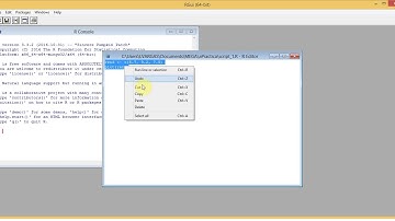 Abrir y ejecutar un script en R