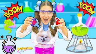 SLIME MÁGICO DA MILENINHA 🧪 Finge Brincar de Cientista | Magic Slime for Kids