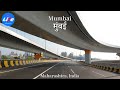 Driving mumbai city  4kr  coastal road to atal setu bridge  evening drive