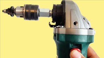 How to Make a Router from an Angle Grinder / 100% Successful DIY Idea