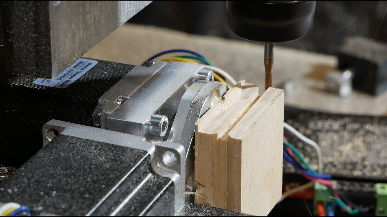 5 Achs fräsen auf der Hobbymaschine