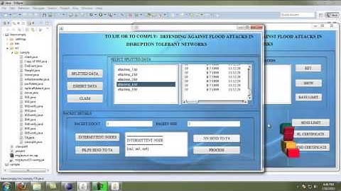 Final Year Projects | To Lie or to Comply: Defending against Flood Attacks in Disruption
